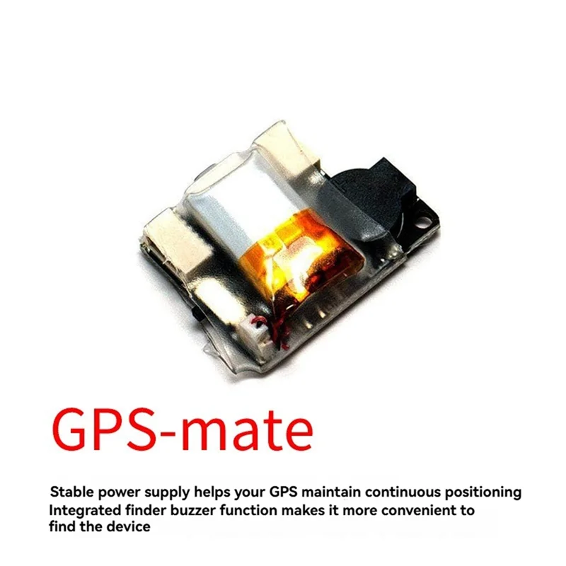 ABZZ-GPS-MATE الطائرة بدون طيار GPS وحدة الطاقة الحصرية مع مكتشف الطنان إنذار ل RC طائرة بدون طيار سباق طويلة المدى كوادكوبتر بدون طيار