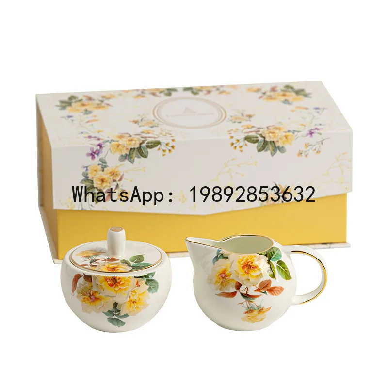 

PYJ1 new bone china coffee cup and saucer mixing cup gift box --2 pcs