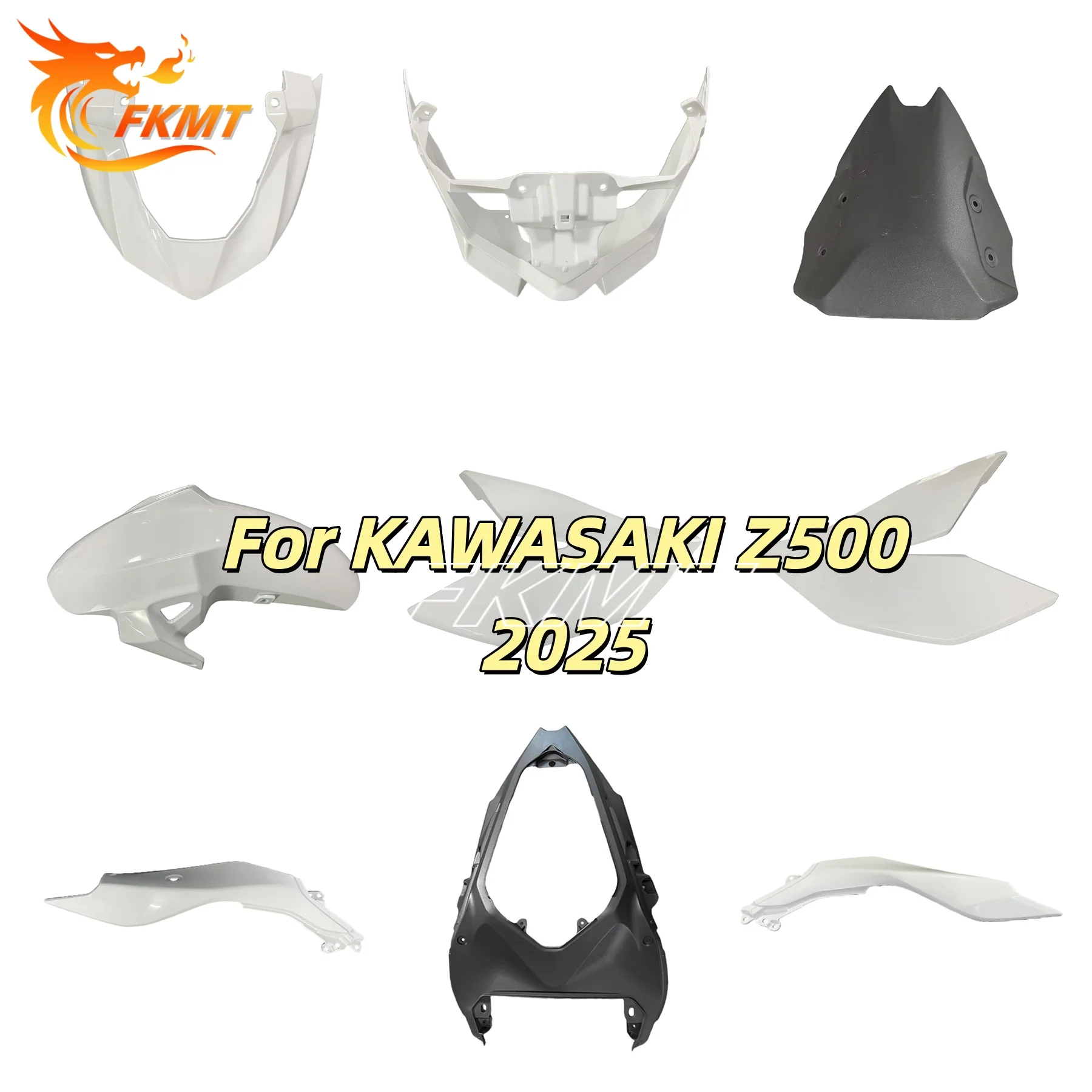 Fit For Kawasaki Z500 2025 Ninja 500 New Years CBR 400 2024 2025 Front Wheel Hugger Fender Mudguard Mud Splash Guard Fairing