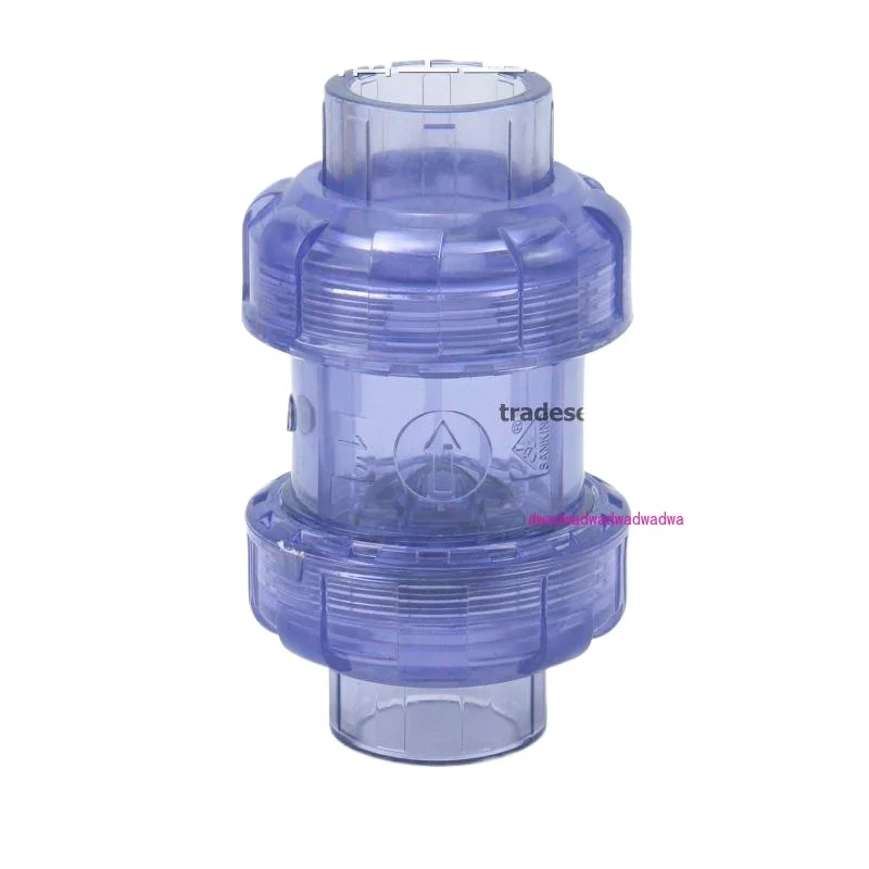 Hardware three centimeters UPVC flip check valve Single channel check valve