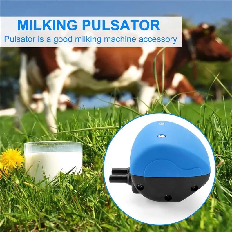 A21Q -Plastic Milking Machine Pulsator L90 Pneumatic Milk Pneumatic Pulsator For Cow Sheep Milk Machine Parts With 2 Outlets