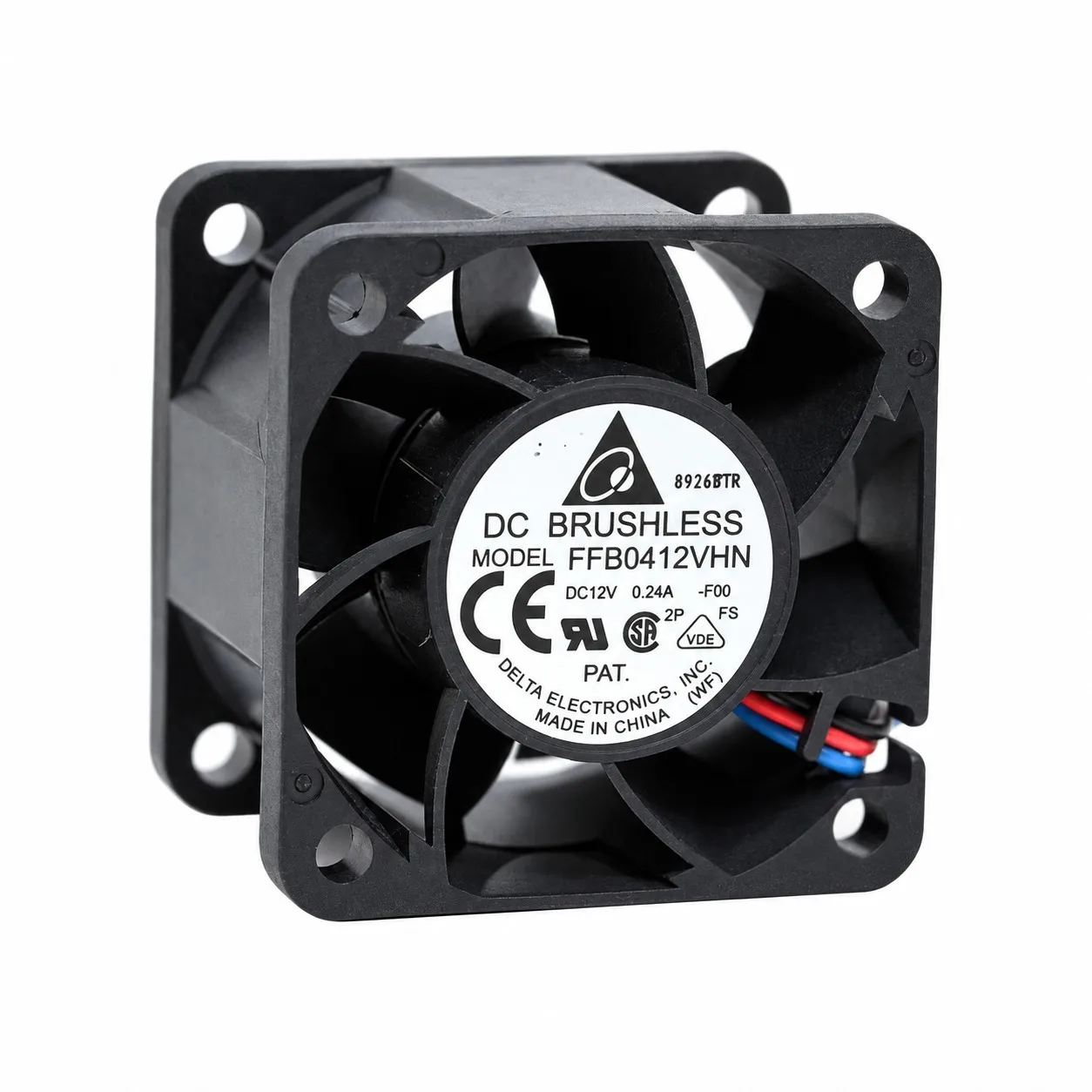 FFB0412VHN Server Cooling Fan 40x40x28mm 4028 12V 0.24A Tachometer Dual Ball Bearing 3-Pin for DELTA