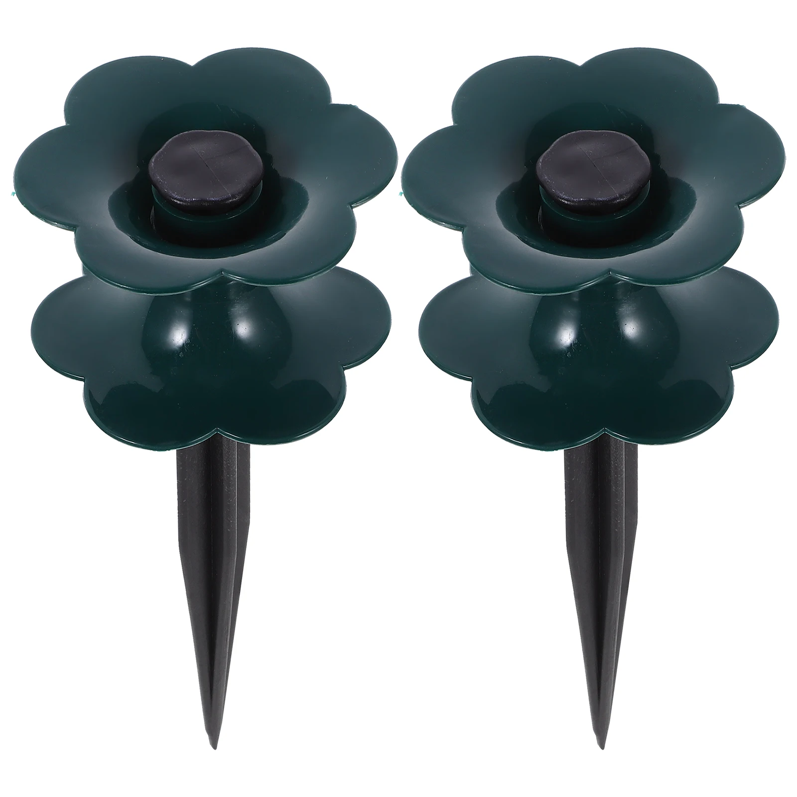 

2pcs PVC Garden Hose Guide Spike for Lawn Terrace Greenhouse Flower Bed Watering Pipe Wheel Gardening Supplies