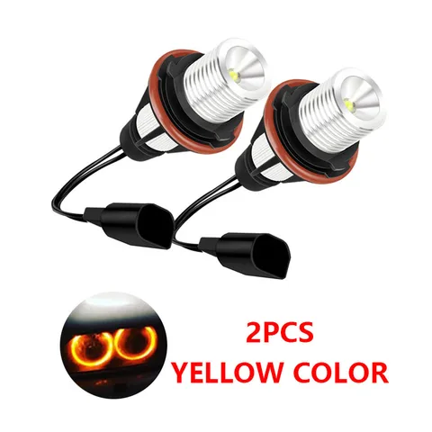 Комплект Из 2 Светодиодных Фар Angel Eyes DRL (дневные Ходовые Огни) Для BMW E39 E53 E60 E31 E63 E64 E65 E66 E83 E87