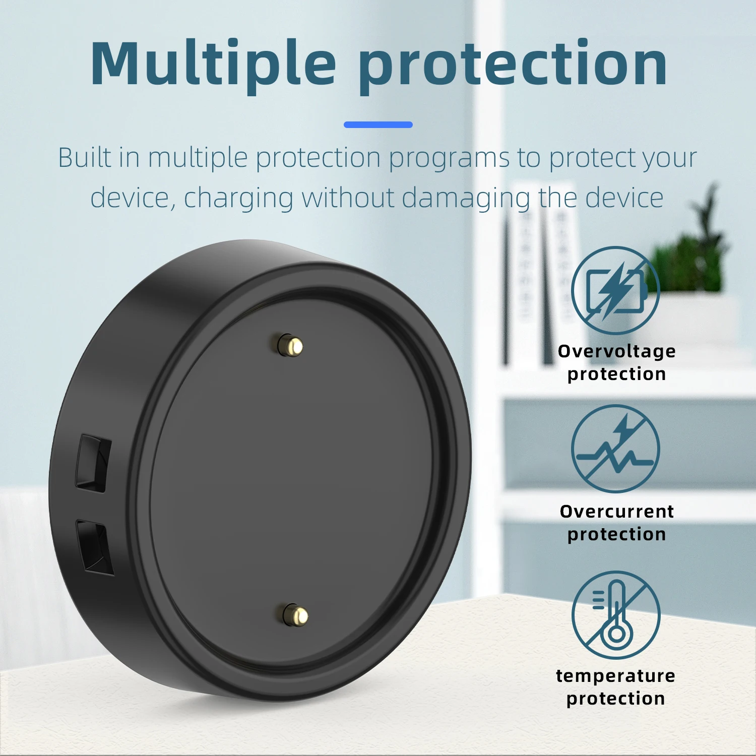 Paket Pengisi Daya Lanyard untuk Pengganti Pengisi Daya Jam Tangan Pintar USB Amazfit Active2/GTR3/GTS3/GTR4/GTS4 (Kabel Tidak Termasuk)