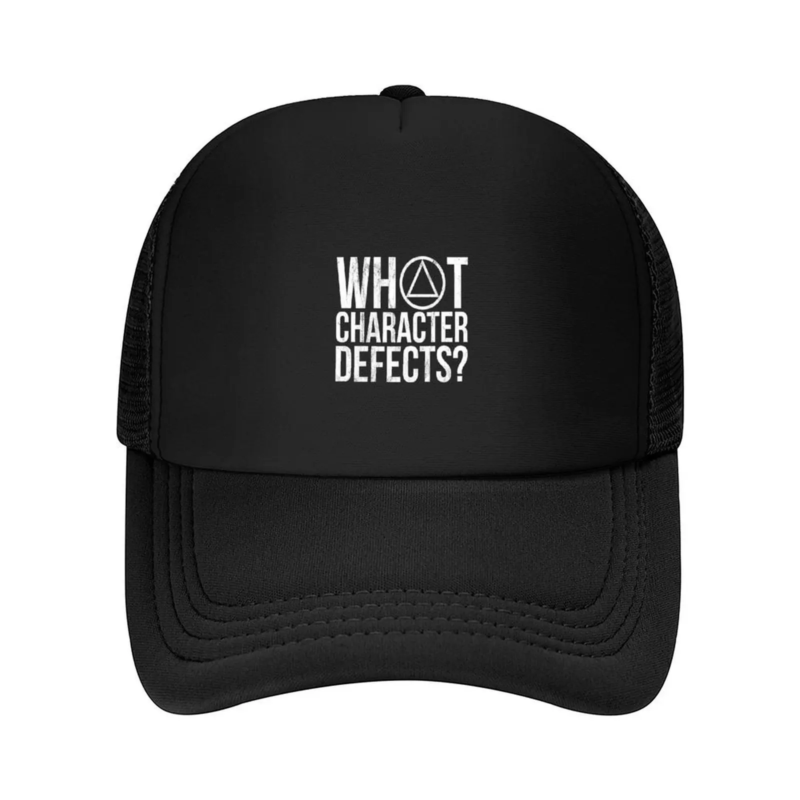 

what character defects funny alcoholics anonymous Baseball Cap Hat Beach luxury woman cap beach hat Golf Women Men's