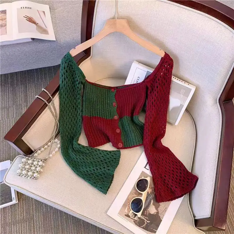 Sweaters Jumpers Cardigans Womens Cardigan School Modal Cotton Pointelle Trim Regular Fit Daily Buttons Simple Basic Comfortable