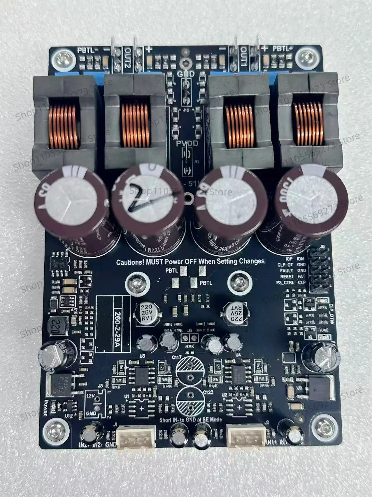 Premium HiFi Digital Amplifier Module Advanced Feedback Design for Audio Playback