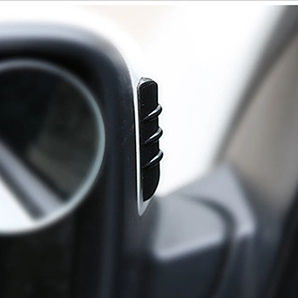 Deflettori Parapioggia Per Specchietti Auto – Universali In Gomma PVC, Antipioggia E Antipolvere