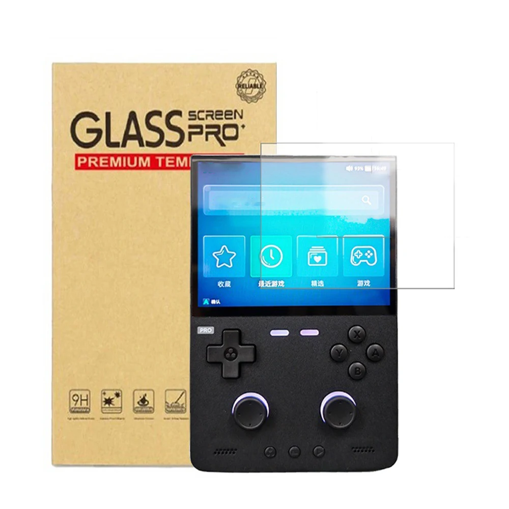 Tempered Glass Film Screen Protectors for Trimui Brick Pro Consoles Scratch Resist