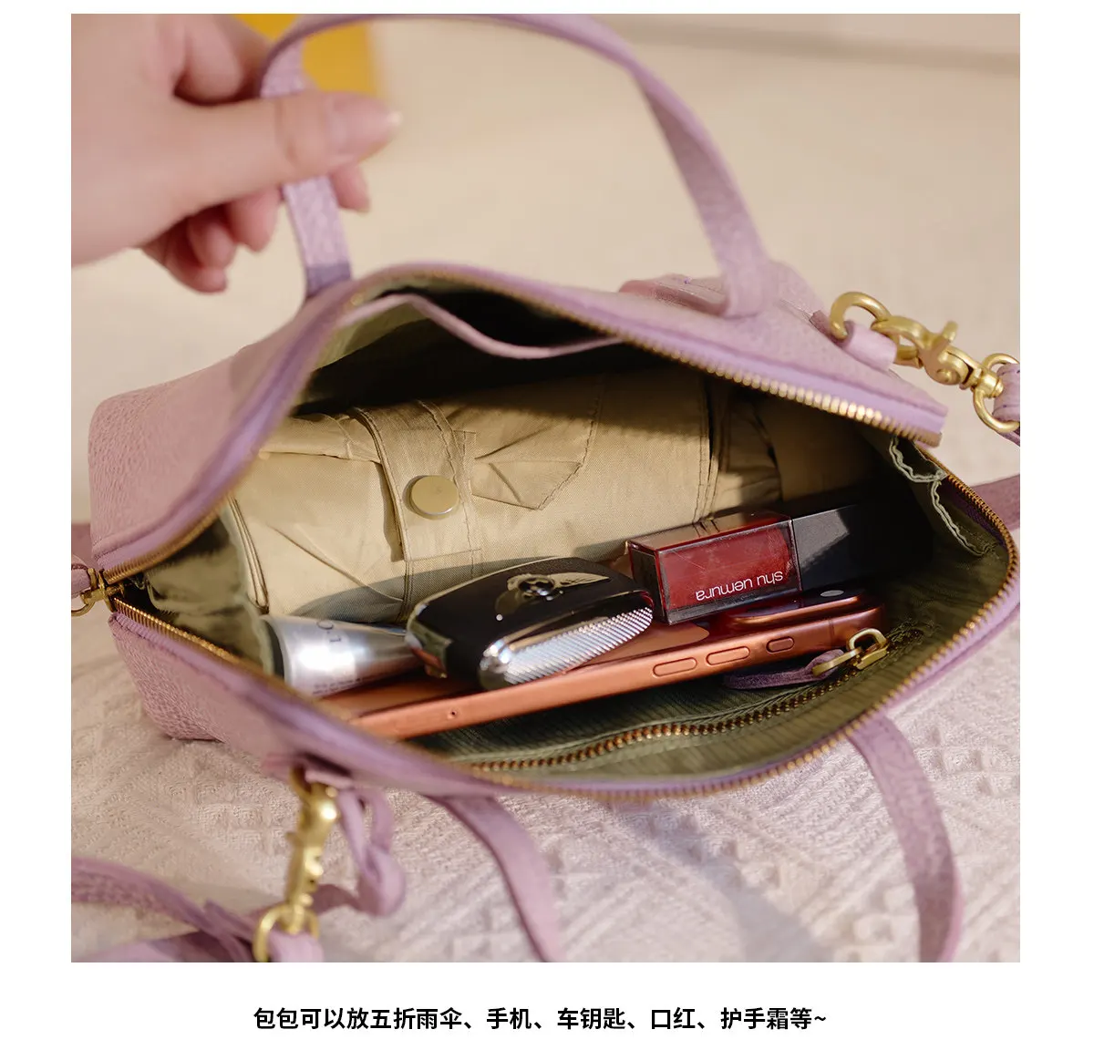 PNDME schlichte Vintage-Damenhandtasche aus echtem Leder, von Modedesignern handgefertigt, aus Rindsleder der ersten Schicht, Schulter- und Umhängetasche – Detail 23