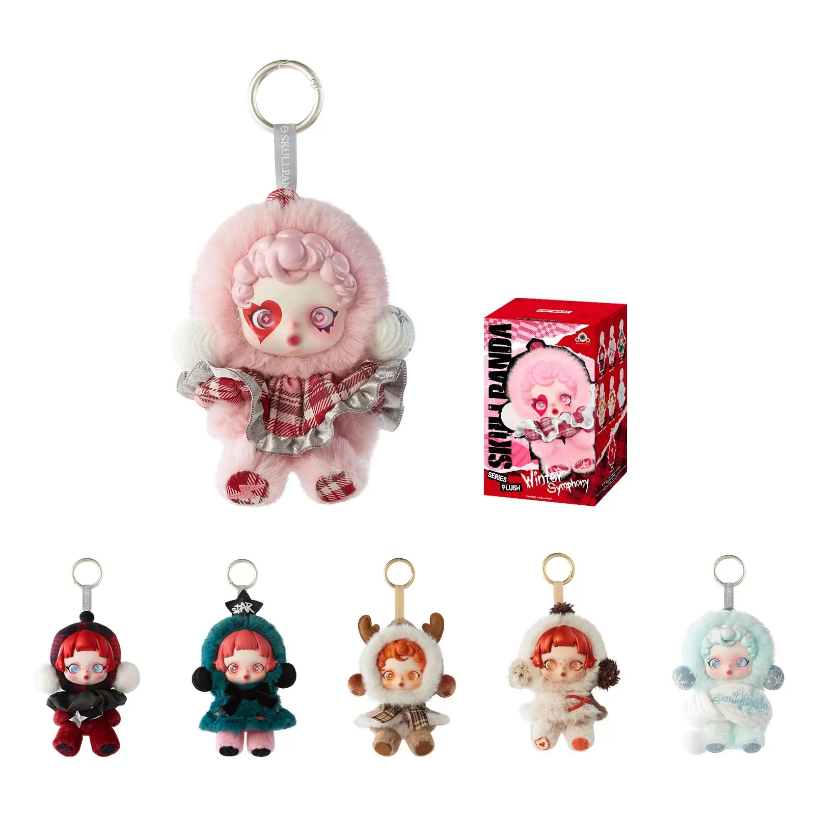 

POP MART 100% AUTHENTIC SKULLPANDA Winter Symphony Blind Box - Random Collectible Figure (Single Box)