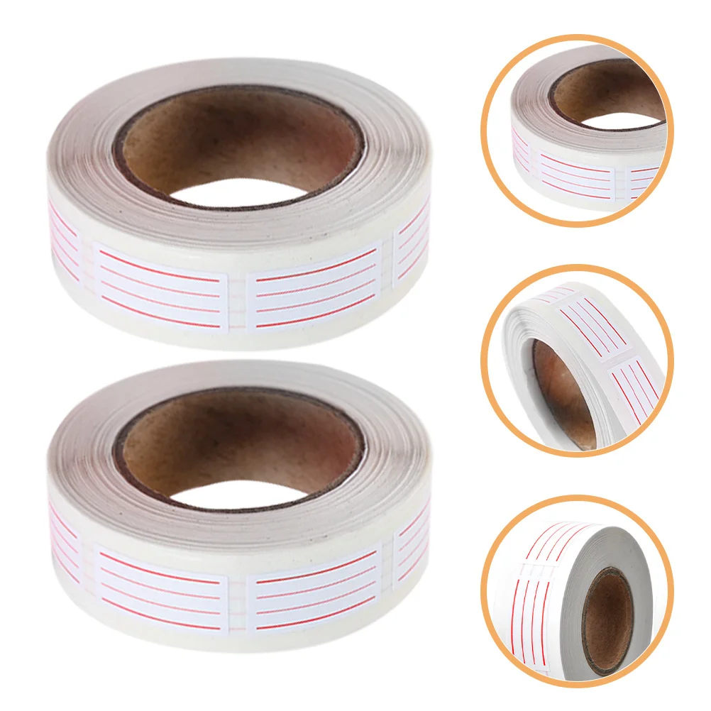 2Pcs Adhesive Correction Tape Reliable Material Compact Size for Home Office Students Quick Fix Errors Writing Accessories Safe