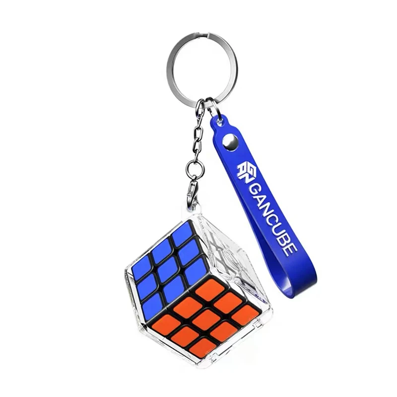 Gan 330 Sleutelhanger Kubus Gan330 Mini Sleutelhanger Magic Speed Gan 3X3 Cube Stickerloze Gans Puzzel Pocket Cube Fidget Speelgoed
