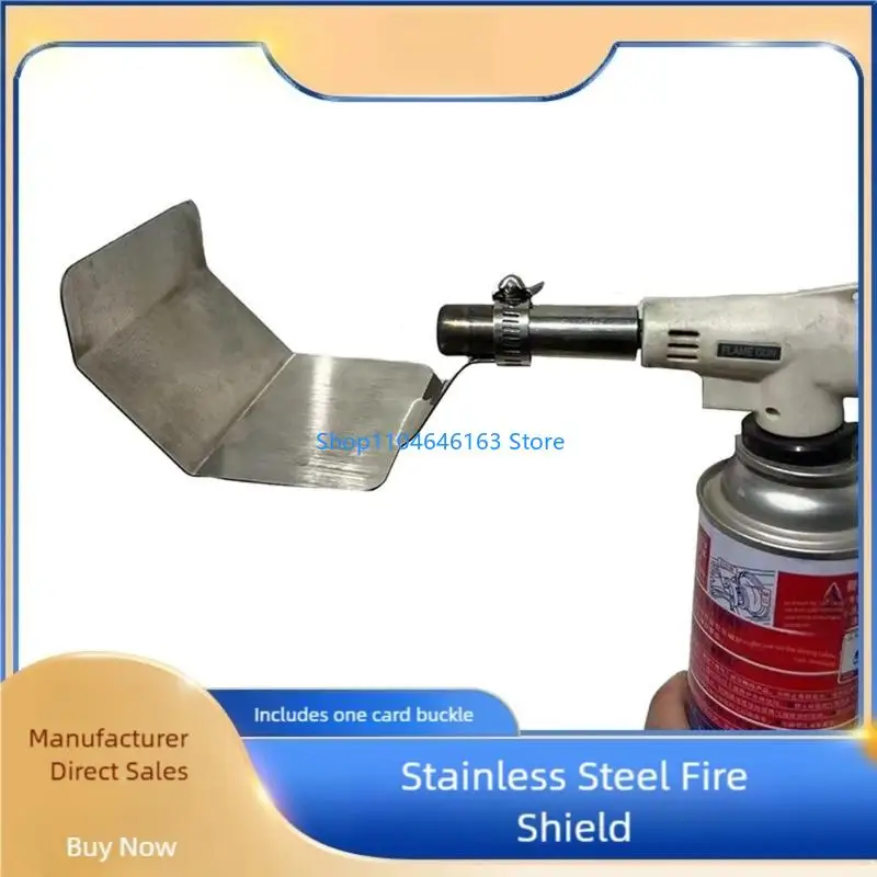 Escudo soldadura resistente calor portátil Guardia acero inoxidable acero inoxidable para aplicación aire del