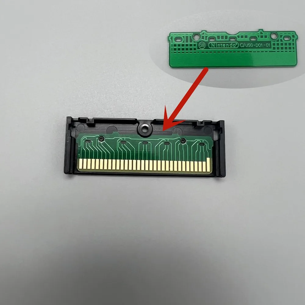 PCB for GBA slot chip of Nintendo DS Lite NDSL, chip board for card slot dust cover