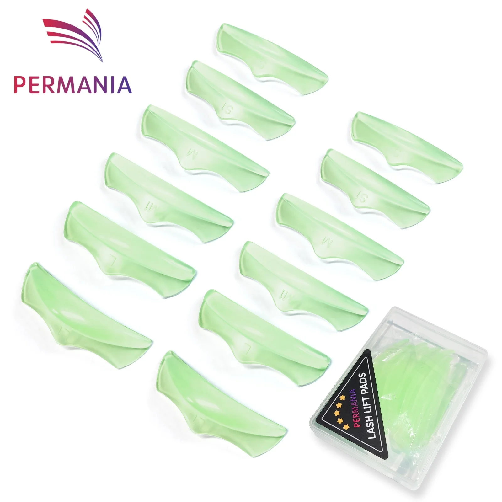 PERMANIA 6 Paris L CURL Silicone recourbe-cils Lash Lift Pad cils Perm tiges oeil cils recourbe accessoires outil de levage des cils