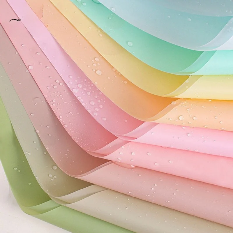 Pure Mist Finish Korean Paper Semi-Transparent Water Mist Paper Flower Bouquet Wrapping Paper  Flowers Packaging Paper
