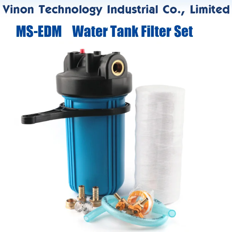 

Water Tank Filter Set used for Medium Speed Wire Cutting Machines. Multi Layer Filter, Thickened Cover, Filter powder iron dust