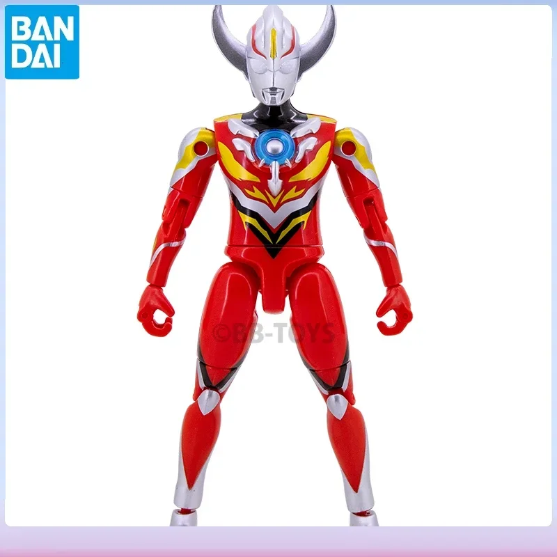 In Stock Bandai Genuine Original Voice Movable Ultraman Orb Violent Fire Form Animation Model Collection Figure Holiday Gift