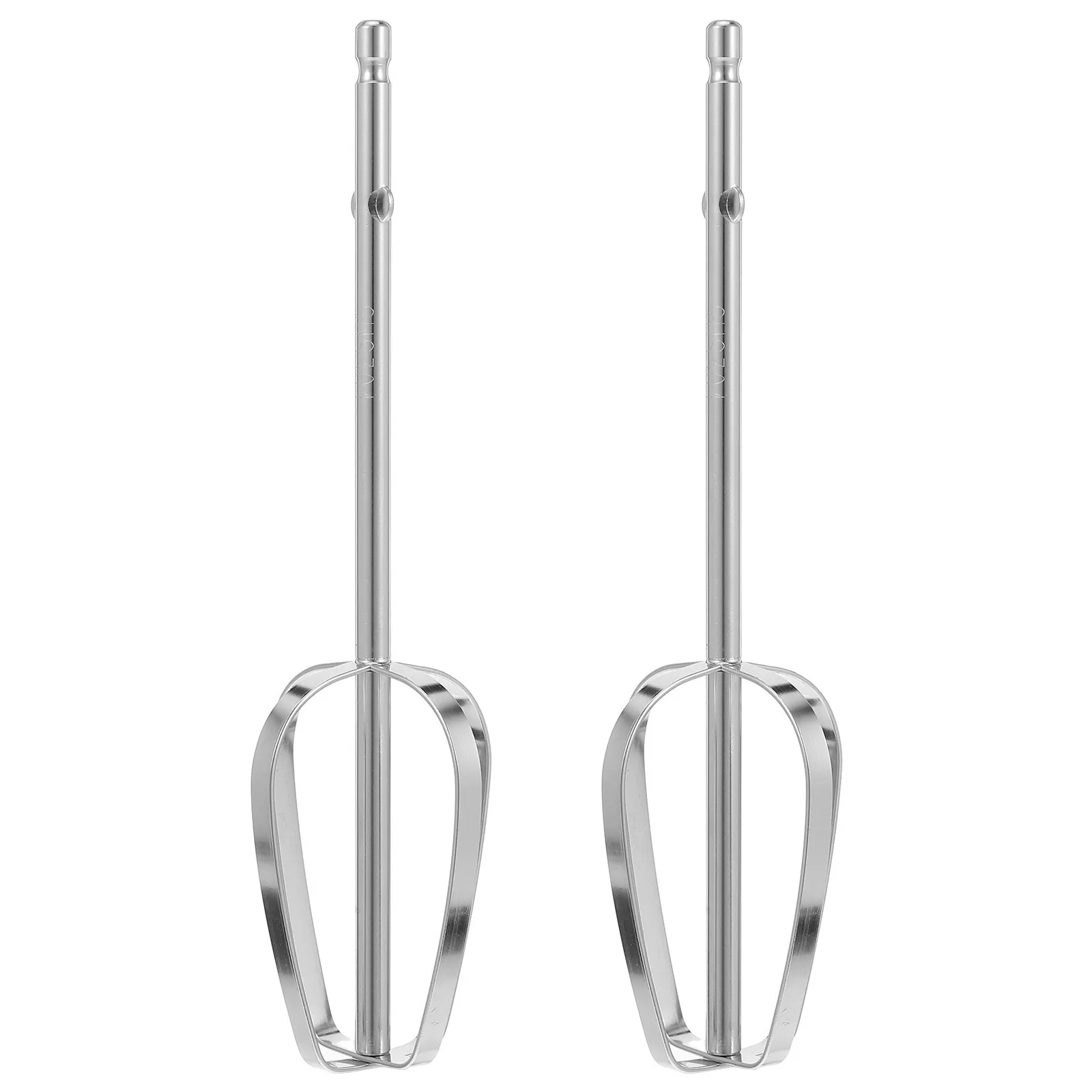 

2Pcs Electric Hand Mixer Beaters - Stainless Steel Whisk Parts for Handheld Mixer Egg Beating Cream Whipping Kitchen Utensils