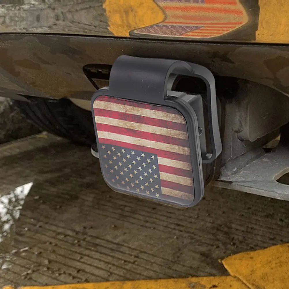 قطعتان من غطاء وصلة المقطورة من السيليكون المطاطي المتين سهل التركيب بدون أدوات عالمية مناسبة لحماية وصلة السحب لشاحنة السيارة #1