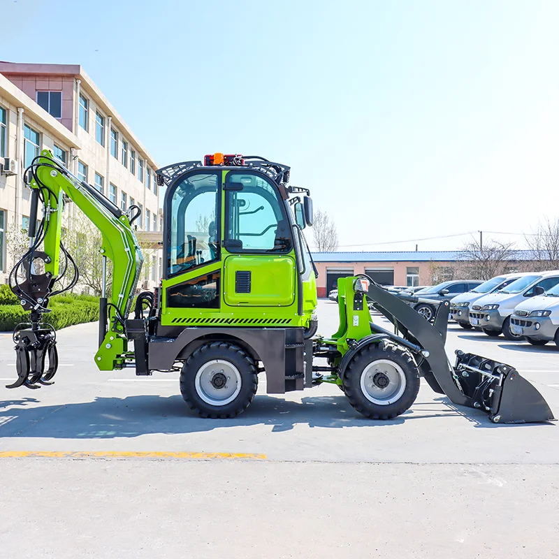 Harga Mini Backhoe Loader, Excavator Loader Mini 15-20 Kustom