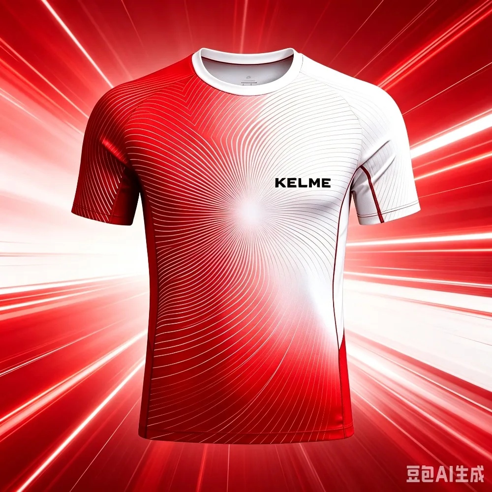 KELME Summer Men’s T-Shirt: A Best-Selling Collaborative Design Combining Sport Fitness Casual Fashion Lightweight Fabric