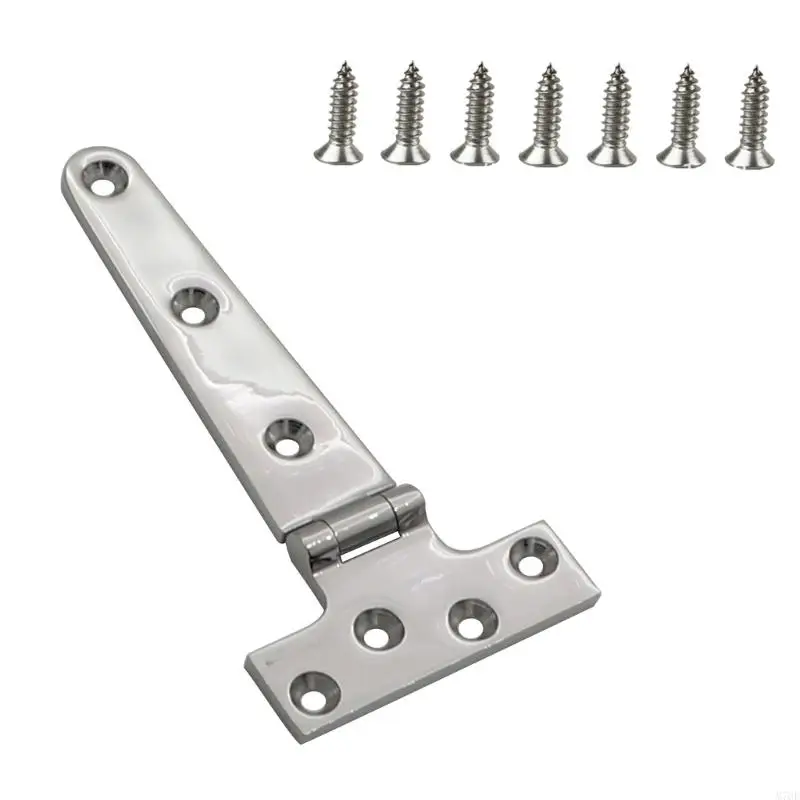 M76E Screw Mounted T Hinge 75 x 152 mm for Boat Lid and Utility Doors