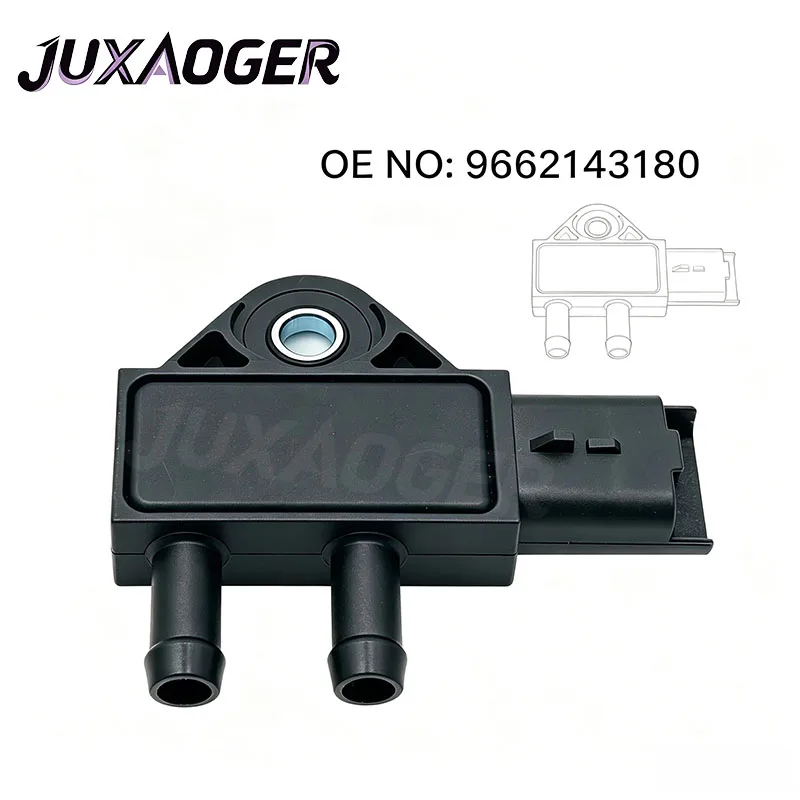 DPF Differential Exhaust Pressure Sensor 9662143180 1618.Z9 For Peugeot 307 308 407 3008 Citroen C4 C5 Mini Cooper 1.6 2.0 HDi