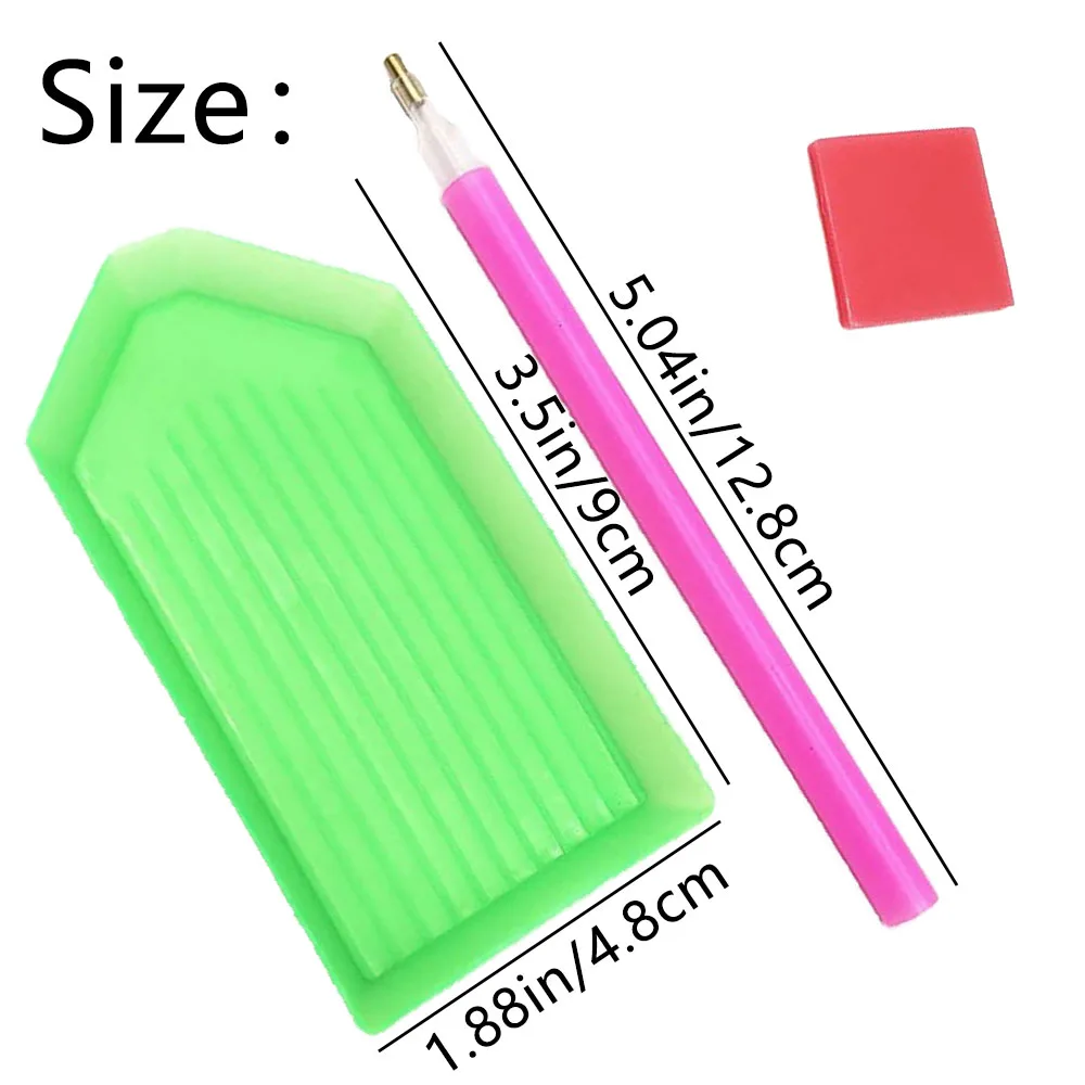 Diamond Painting Kit: A Diy 5d Diamond Painting Accessory Set, Including A Diamond Dotting Pen And Tweezers.