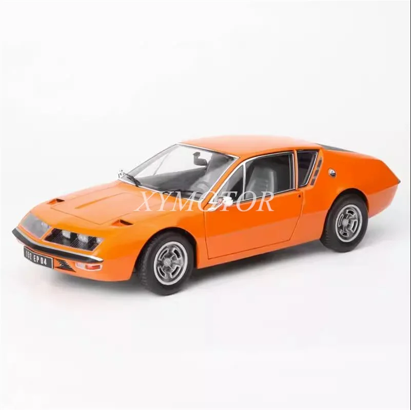 NOREV 1/18 For Alpine A310 1600 VF 1974 Diecast Model Car Acropolis Orange Toys Gifts Hobby Display Ornaments Collection