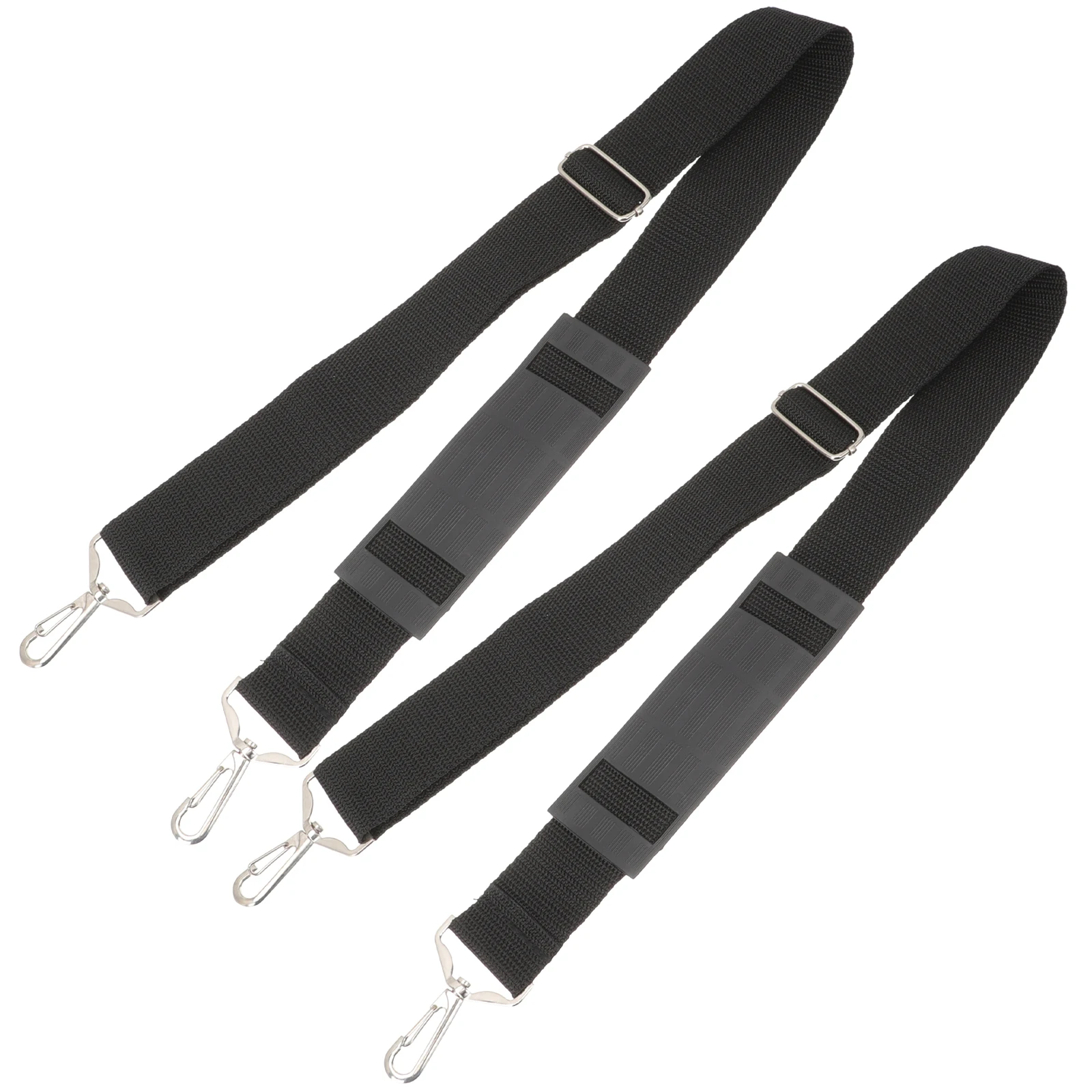 

2pcs Violin Case Strap 110cm Metal Buckle Adjustable Length Portable Carrying Bag Shoulder Pads Musical Instrument Accessories