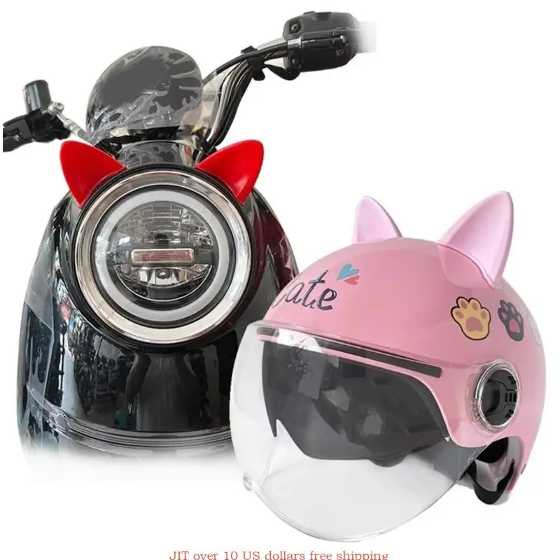 Helmets Decoration Motorbike Helmets Decor Helmets Accessories Ear Ornament