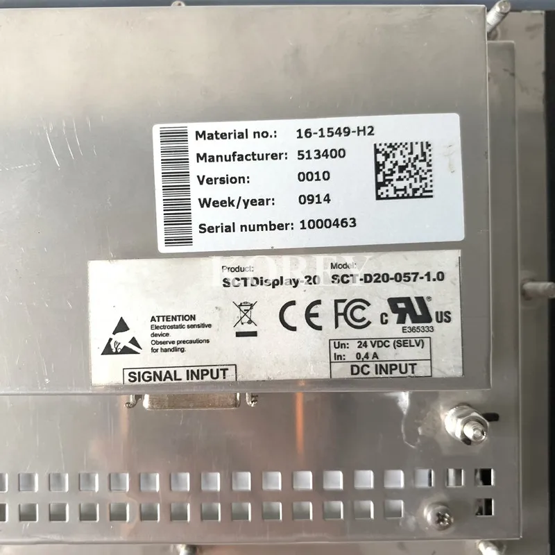 شاشة تعمل باللمس SCT-D20-057-1.0 بحالة جيدة