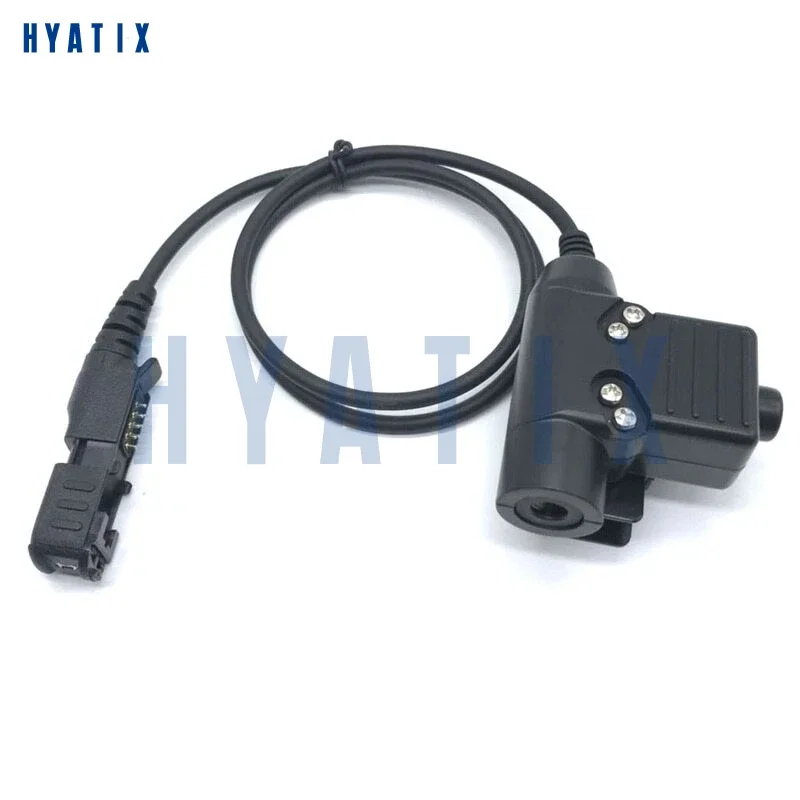U94 PTT Adapter For Motorola XiR P6600 P6620 DP2400 MTP3250 DEP550 DP2400 MTP3550 MTP3150 Radio PTT Mic Headset