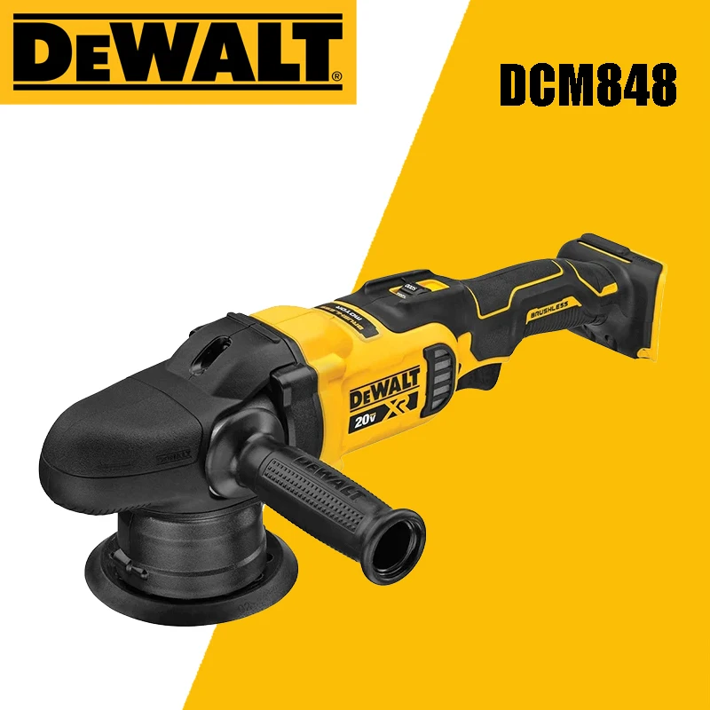 DEWALT DCM848 20V MAX* XR® 5 IN. Cordless High-Performance Varlable-Speed Random Orbit Polisher Power Tools