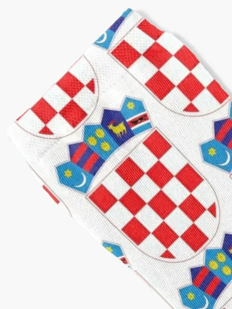 Croatia Socks christmas gifts valentine gift ideas happy golf Socks Female Men's
