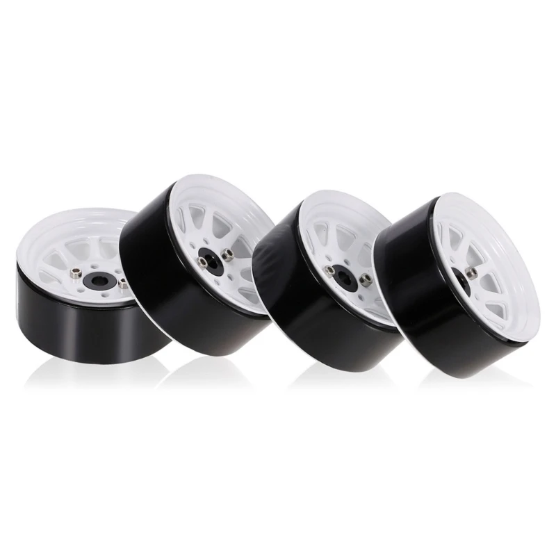 Model Vehicle Part 1.9’’ Wheel Hub Durable Modified Kits for 1:10 Offroad