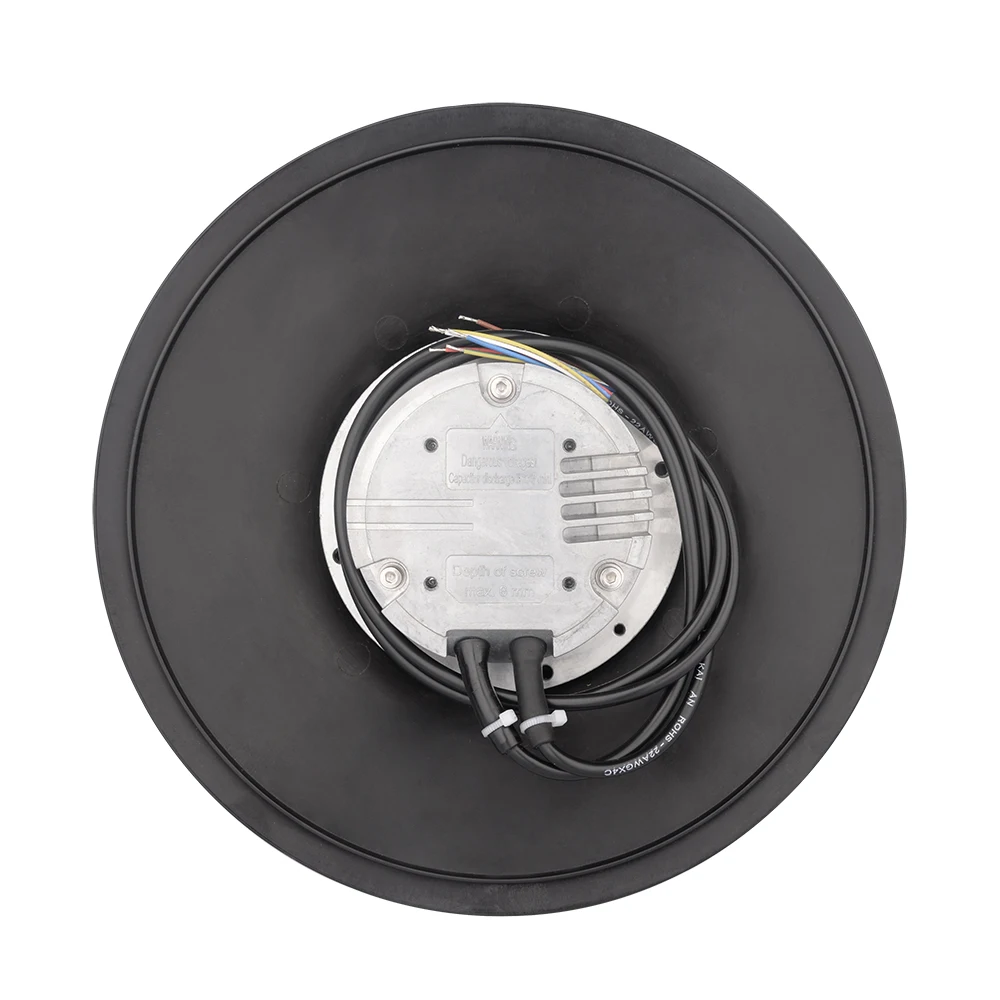 FANSEXPERT 250 مم محرك EC 115 فولت 230 فولت 400 فولت مروحة طرد مركزي منحنية للخلف