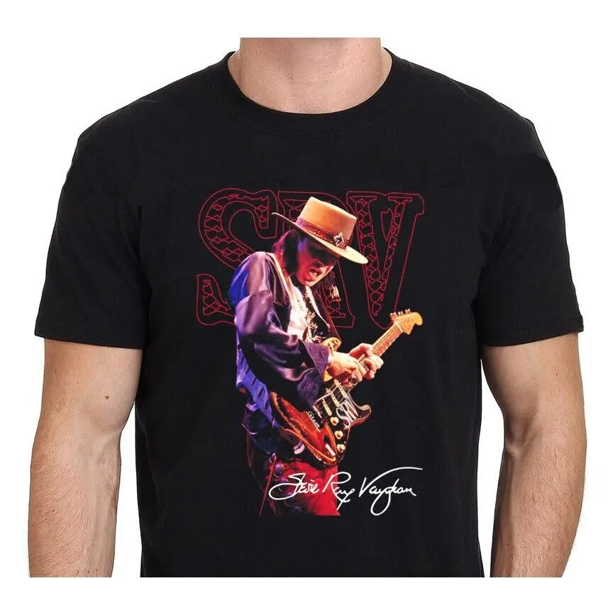 Stevie Ray Vaughan Country Music Tour T-shirt Tee Men Women - Free Shiping