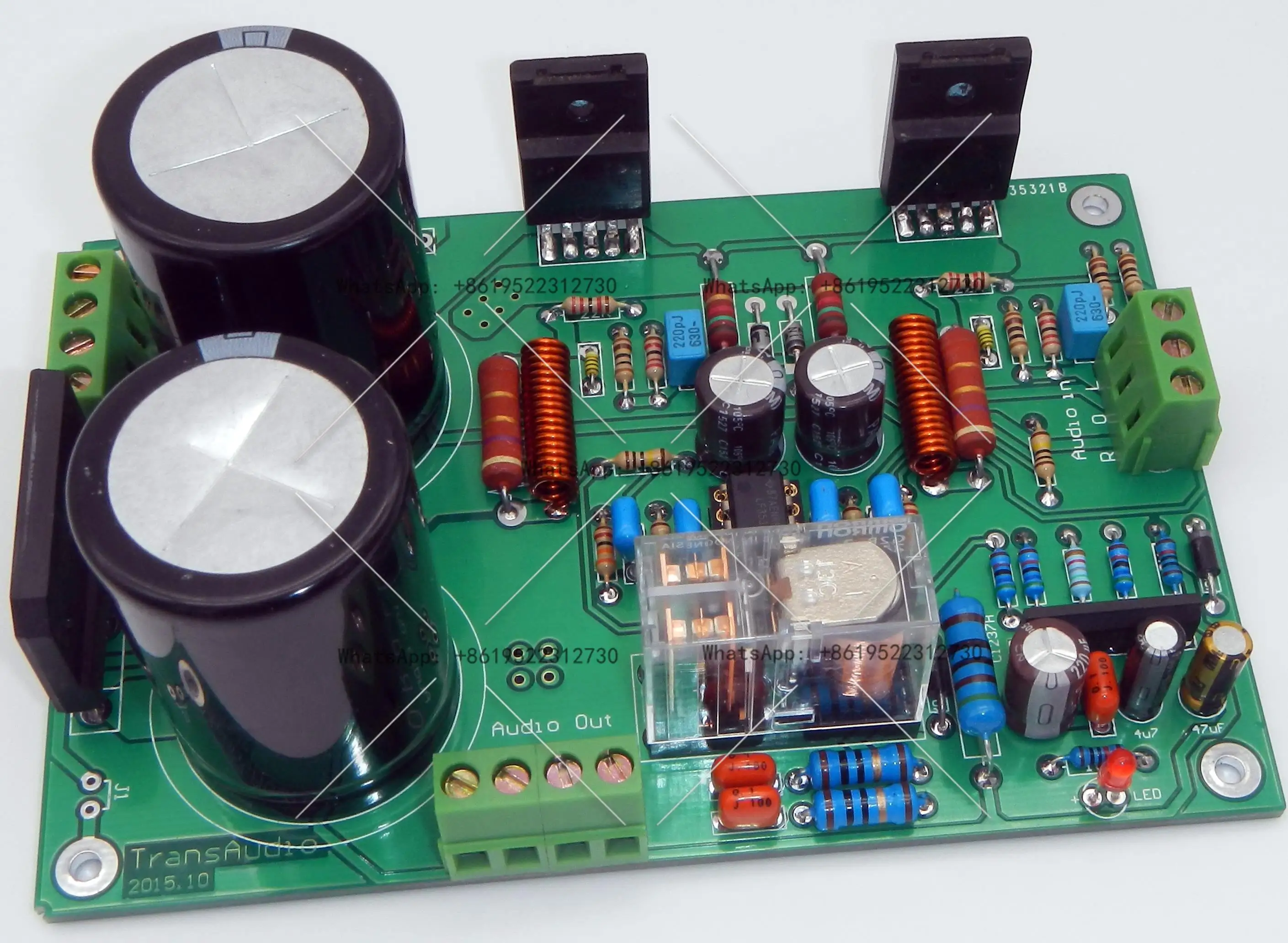 

SK3875 Audiophile Grade DC Servo Dual Channel Power Amplifier Board! 50W * 2