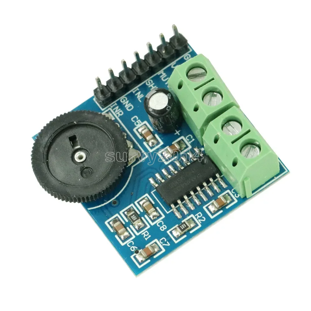 Mini PAM8403 3W two 2 Channel Way Double Track Power Audio Amplifier Module Volume Adjustment Stereo Filterless 5V Control Board