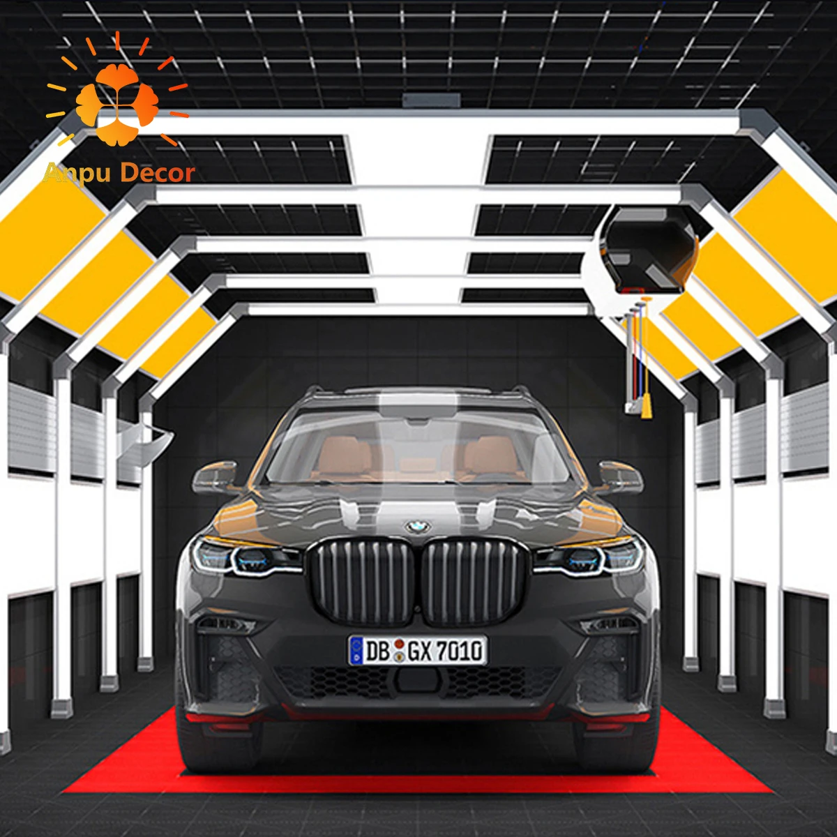 أضواء ورشة عمل السيارات Led فحص ضوء السيارة بالتفصيل ضوء نفق Led وصالة عرض السيارات SGE1009B