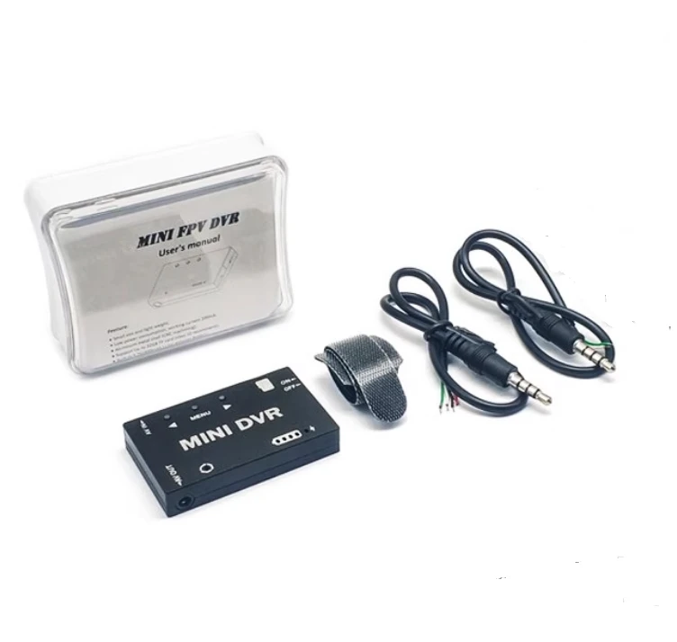 Mini Module DVR FPV Enregistreur Audio Vidéo – NTSC/PAL, Batterie Intégrée, Pour Drone RC Et Voiture De Course