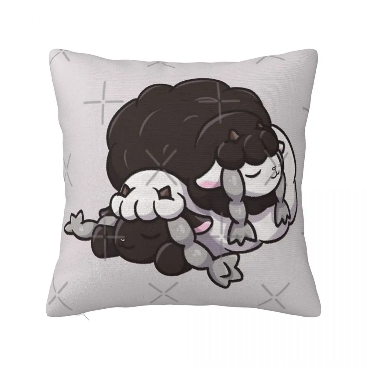 Wooloo And Shiny Pillowcase Cushion Sofa Suitable For Sofa Customized Home Decor Customizable