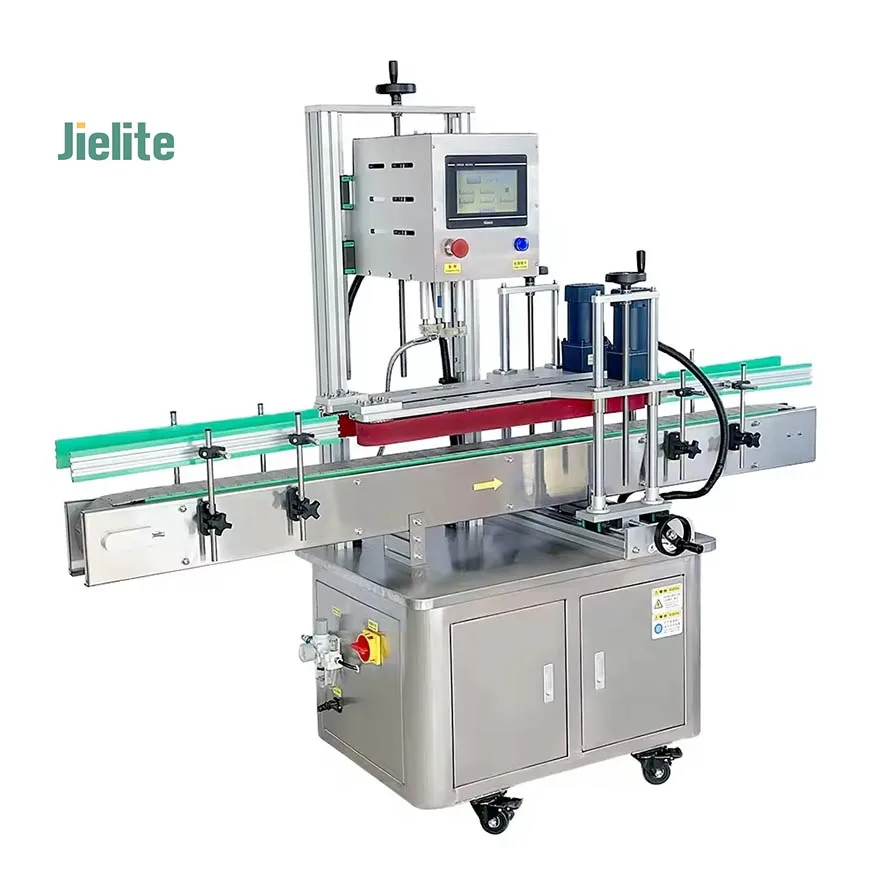 

Semi-automatic Plastic Glass Bottle Vacuum Capper Sealer Essential Oil Capping Machine