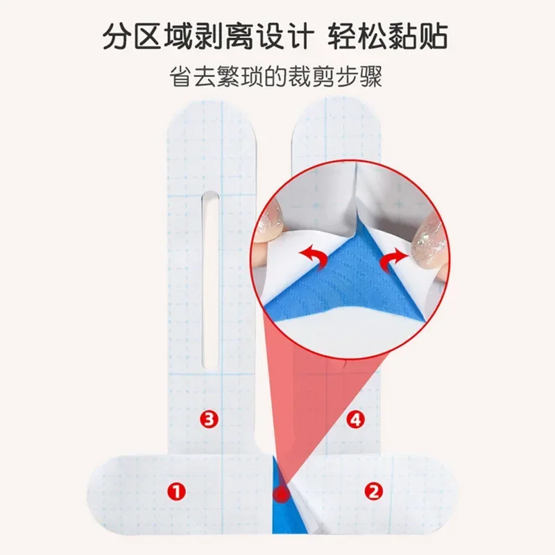 5 قطعة/10 قطعة منصات الركبة قبل قطع شريط ربط العضلات-ماراثون الرياضة المتخصصة ضمادة دعم عضلات الساق للرياضيين