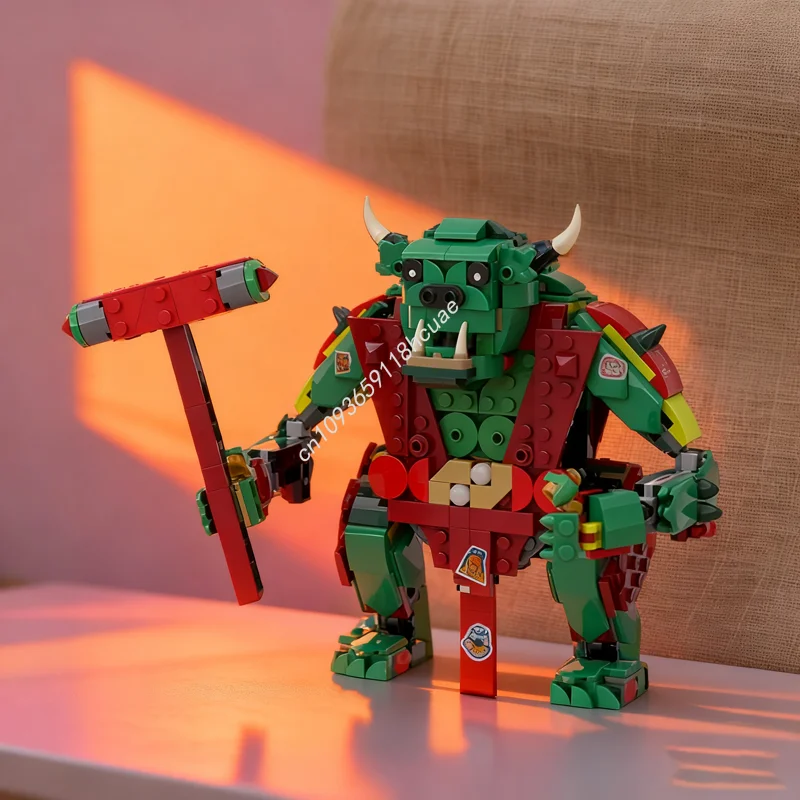 

483pcs MOC Troll Creator 3 1ed Model Building blocks Construction DIY toy creative Christmas gift Education Brick Kids Birthday