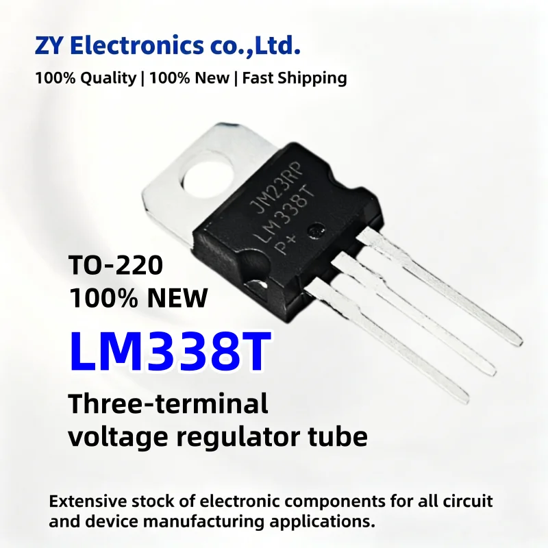 10-20-50-100PCS New LM338T LM338 TO-220 adjustable three-terminal voltage regulator transistor